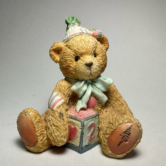 Cherished Teddies - "Two Sweet Two Bear" Age 2 # 8P84/355 Hamilton Gifts - Picture 1 of 8